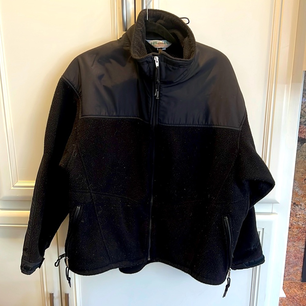 Women’s XL fleece zip up jacket